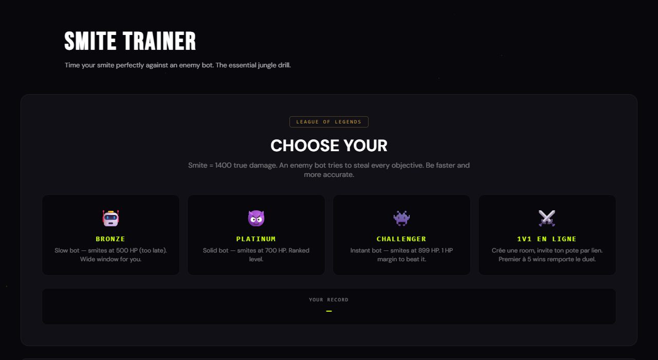 Smite Trainer